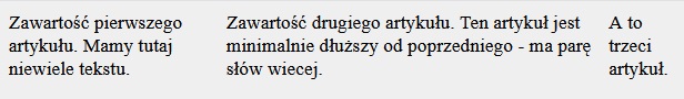 Flexbox w CSS - jak ułożyć elementy obok siebie