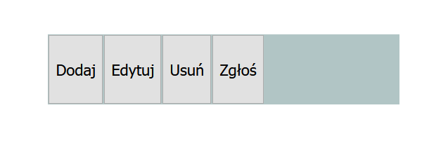 Przyciski w CSS i flexbox